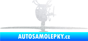 Samolepka Helikoptéra model 001 levá pískované sklo