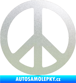 Samolepka Hippies 001 pískované sklo