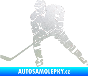 Samolepka Hokejista 026 levá pískované sklo