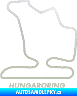 Samolepka Okruh Hungaroring pískované sklo