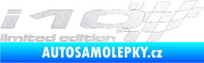 Samolepka i10 limited edition pravá pískované sklo