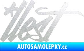 Samolepka Illest 002 pískované sklo