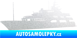 Samolepka Jachta 004 levá pískované sklo