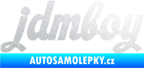 Samolepka Jdm boy nápis pískované sklo
