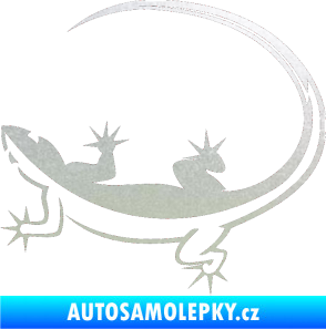 Samolepka Ještěrka 010 levá pískované sklo