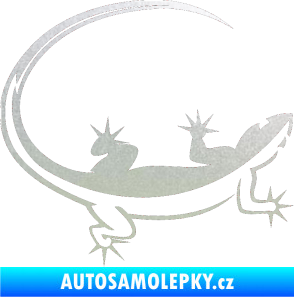 Samolepka Ještěrka 010 pravá pískované sklo