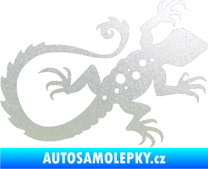 Samolepka Ještěrka 012 pravá pískované sklo