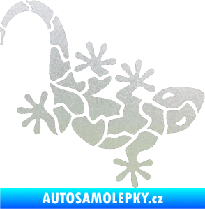 Samolepka Ještěrka 015 pravá pískované sklo