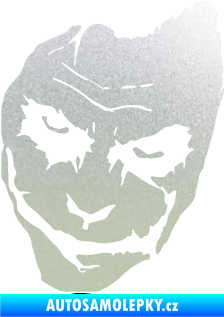 Samolepka Joker 002 levá tvář pískované sklo