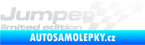 Samolepka Jumper limited edition pravá pískované sklo