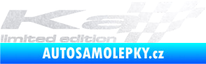 Samolepka Ka limited edition pravá pískované sklo
