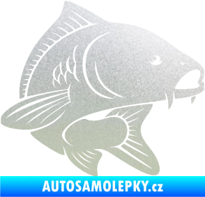 Samolepka Kapr 008 pravá pískované sklo