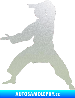 Samolepka Karate 006 levá pískované sklo