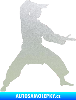 Samolepka Karate 006 pravá pískované sklo