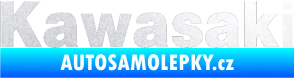 Samolepka Kawasaki pískované sklo