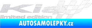 Samolepka Kia limited edition pravá pískované sklo