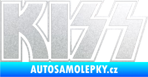 Samolepka KISS pískované sklo