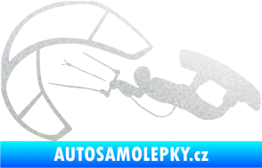Samolepka Kiteboarding 001 levá pískované sklo
