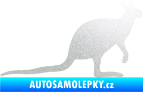 Samolepka Klokan 003 pravá pískované sklo