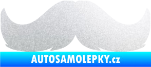Samolepka Knír 002 movember pískované sklo