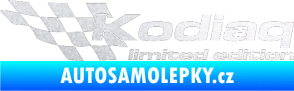 Samolepka Kodiaq limited edition levá pískované sklo