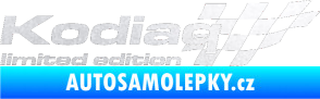 Samolepka Kodiaq limited edition pravá pískované sklo