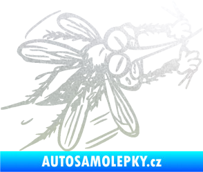 Samolepka Komár 002 pravá pískované sklo