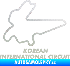 Samolepka Okruh Korean International Circuit pískované sklo