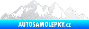 Samolepka Krajina hory 021 levá pískované sklo