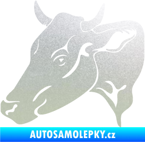 Samolepka Kráva 003 levá pískované sklo