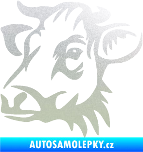 Samolepka Kráva 004 levá pískované sklo