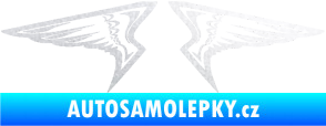 Samolepka Křídla 003 pískované sklo