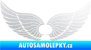 Samolepka Křídla 007 pískované sklo