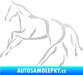 Samolepka Kůň 024 levá pískované sklo