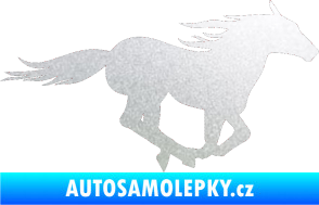 Samolepka Kůň 029 pravá pískované sklo
