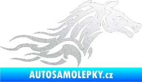 Samolepka Kůň 078 pravá pískované sklo
