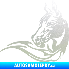 Samolepka Kůň 085 levá pískované sklo