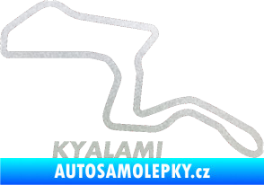 Samolepka Okruh Kyalami pískované sklo