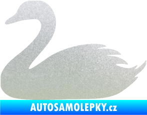 Samolepka Labuť 001 levá pískované sklo