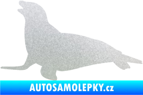 Samolepka Lachtan 002 levá pískované sklo