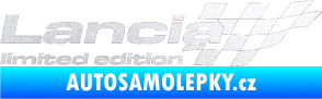 Samolepka Lancia limited edition pravá pískované sklo