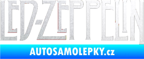 Samolepka Led Zeppelin pískované sklo