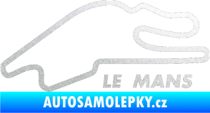 Samolepka Okruh Le Mans pískované sklo