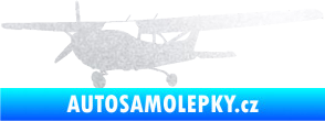 Samolepka Letadlo 014 levá pískované sklo