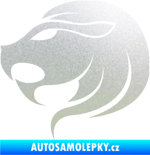 Samolepka Lev zvěrokruh 002 levá pískované sklo