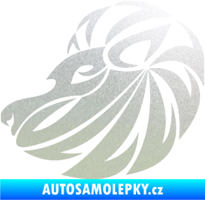 Samolepka Lev zvěrokruh 003 levá pískované sklo