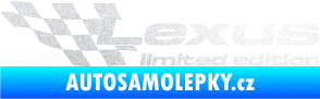 Samolepka Lexus limited edition levá pískované sklo