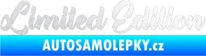 Samolepka Limited edition 006 pískované sklo