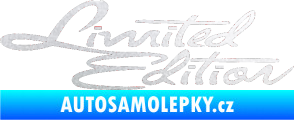 Samolepka Limited edition old pískované sklo