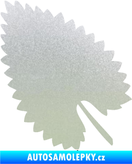 Samolepka List 001 levá pískované sklo